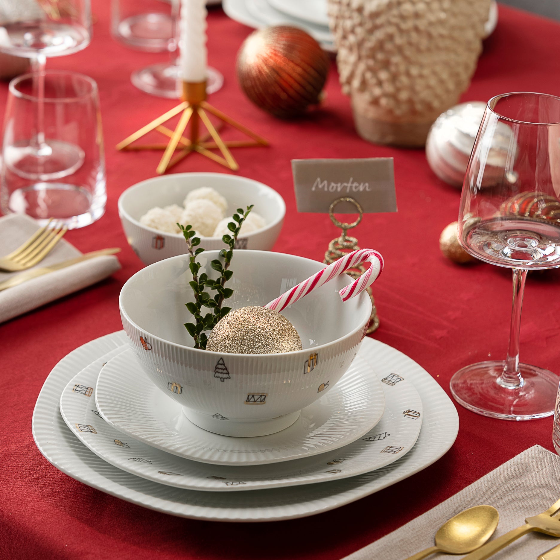 Magic Christmas Schale D15cm - 2 stk.